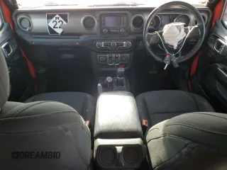 2021 Jeep Wrangler Unlimited Sport with VIN 1C4HJXKN2MW640909, listed as a Copart auction lot 42649335 with Not provided miles and Clean title. Bid and sale history available at DreamBid. Image 8.