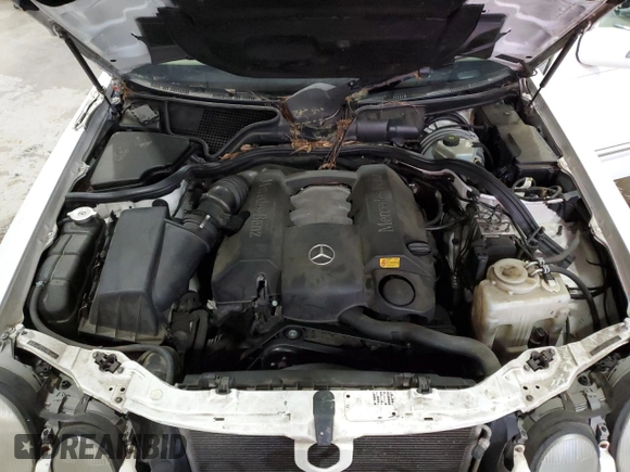 2002 Mercedes-Benz E-Class with VIN WDBJF82J02X065334, listed as a Copart auction lot 53364165 with 152,538 mi miles and Clean Title. Bid and sale history available at carsss.com. Image 11.