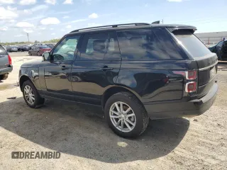 2018 Land Rover Range Rover with VIN SALGR2RK5JA394930, listed as a Copart auction lot 47455465 with 87,788 mi miles and Clean Title. Bid and sale history available at DreamBid. Image 2.