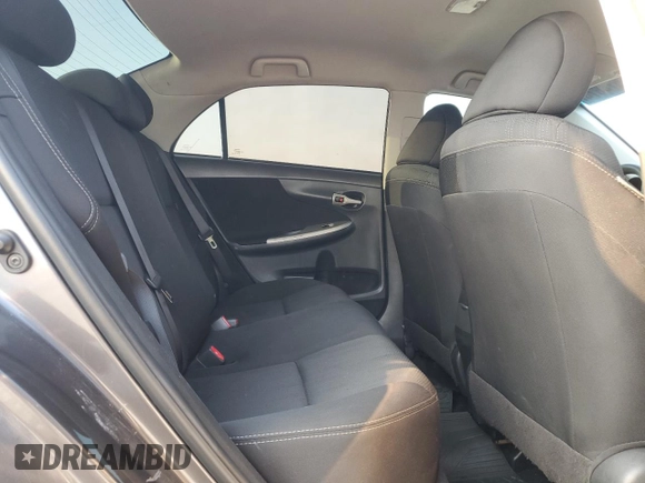 2013 Toyota Corolla L with VIN 5YFBU4EEXDP170595, listed as a Copart auction lot 66574674 with 117,260 mi miles and Clean Title. Bid and sale history available at carsss.com. Image 10.