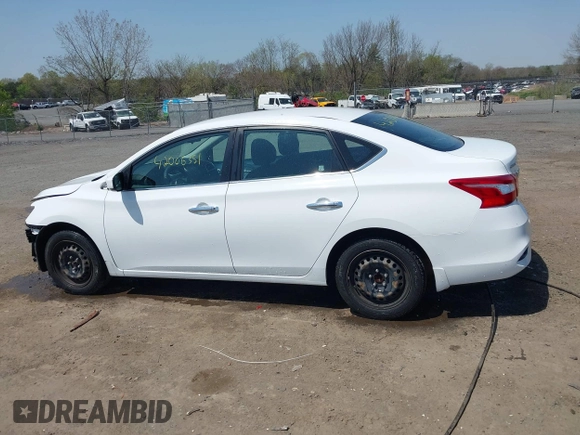 2018 Nissan Sentra SV with VIN 3N1AB7AP9JY236496, listed as a IAAI auction lot 42006351 with 61,356 mi miles. Bid and sale history available at carsss.com. Image 15.