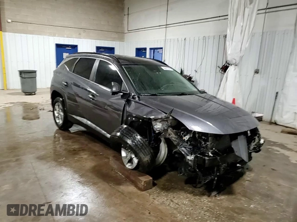 2022 Hyundai Tucson SEL with VIN KM8JB3AE0NU066098, listed as a Copart auction lot 49412145 with 103,406 mi miles and Salvage Title. Bid and sale history available at carsss.com. Image 14.