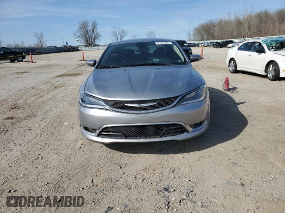 2015 Chrysler 200 C with VIN 1C3CCCCB6FN544974, listed as a Copart auction lot 51421285 with 195,262 mi miles and Salvage Title. Bid and sale history available at DreamBid. Image 5.