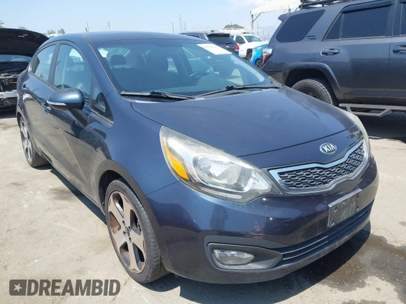 2013 Kia Rio EX with VIN KNADN4A34D6285224, listed as a IAAI auction lot 42790230 with 108,071 mi miles and . Bid and sale history available at DreamBid. Image 1.