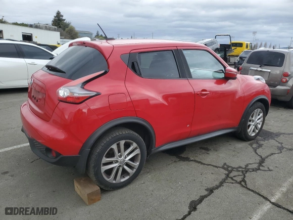 2016 Nissan Juke S with VIN JN8AF5MR1GT609104, listed as a Copart auction lot 43668175 with 131,899 mi miles and Clean Title. Bid and sale history available at carsss.com. Image 3.