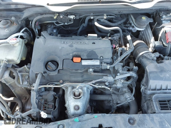 2016 Honda Civic Sedan EX with VIN 2HGFC2F76GH510507, listed as a IAAI auction lot 41915135 with 106,777 mi miles. Bid and sale history available at carsss.com. Image 10.
