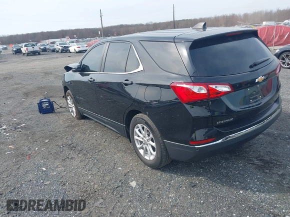 2021 Chevrolet Equinox LT with VIN 3GNAXKEV7ML344411, listed as a IAAI auction lot 41835939 with 54,994 mi miles and . Bid and sale history available at DreamBid. Image 3.
