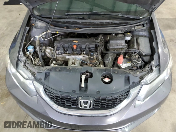 2015 Honda Civic Sedan LX with VIN 2HGFB2F59FH561516, listed as a Copart auction lot 50730755 with 103,934 mi miles and Salvage Title. Bid and sale history available at carsss.com. Image 13.