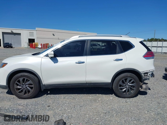 2016 Nissan Rogue SV with VIN KNMAT2MVXGP703040, listed as a IAAI auction lot 41781739 with 88,504 mi miles. Bid and sale history available at carsss.com. Image 14.