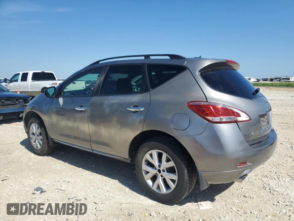 2012 Nissan Murano S with VIN JN8AZ1MU7CW107565, listed as a Copart auction lot 55783765 with 135,410 mi miles and Clean Title. Bid and sale history available at carsss.com. Image 2.