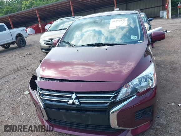 2024 Mitsubishi Mirage ES z VIN ML32AUHJ0RH024469, wystawiony jako IAAI lot #42394732 z przebiegiem 12 869 mil mil oraz . Historia ofert i sprzedaży dostępna na DreamBid. Obrazek 12.
