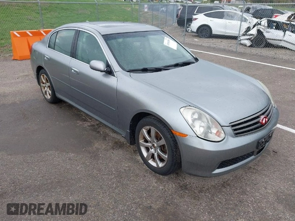 2006 Infiniti G35 z VIN JNKCV51F66M617966, wystawiony jako IAAI lot #41962885 z przebiegiem 196 694 mil mil oraz . Historia ofert i sprzedaży dostępna na DreamBid. Obrazek 1.