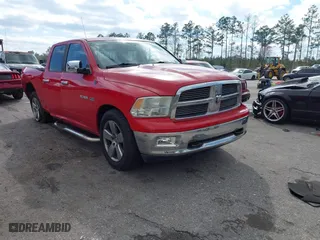 2010 Dodge Ram 1500 SLT with VIN 1D7RB1GT7AS214678, listed as a IAAI auction lot 41635619 with 139,676 mi miles. Bid and sale history available at carsss.com. Image 1.