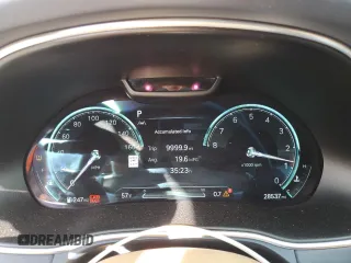 2023 Genesis GV80 with VIN KMUHCESC3PU124360, listed as a Copart auction lot 52595195 with 28,537 mi miles and Salvage title. Bid and sale history available at DreamBid. Image 9.