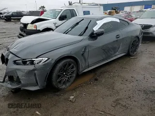 2024 BMW M4 Competition xDrive with VIN WBS43AZ05RCN59792, listed as a Copart auction lot 81781513 with 0 mi miles and Salvage Title. Bid and sale history available at carsss.com. Image 11.