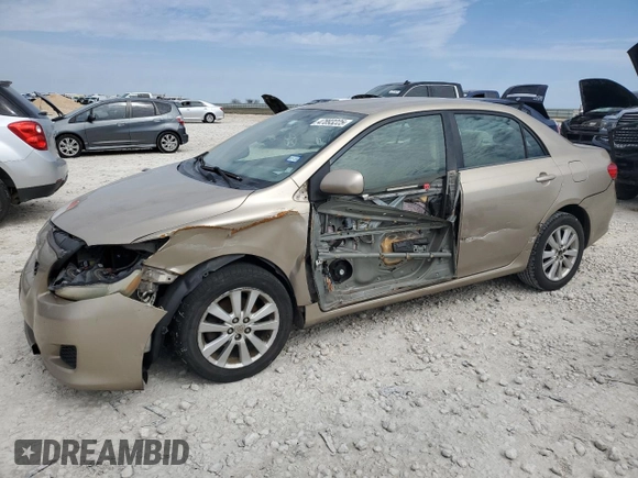 2009 Toyota Corolla with VIN 1NXBU40EX9Z055153, listed as a Copart auction lot 47893225 with 305,422 mi miles and Salvage Title. Bid and sale history available at carsss.com. Image 1.