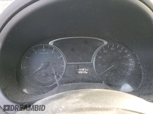 2014 Nissan Altima S with VIN 1N4BL3APXEC401838, listed as a Copart auction lot 47181695 with 114,487 mi miles and Salvage title. Bid and sale history available at DreamBid. Image 9.