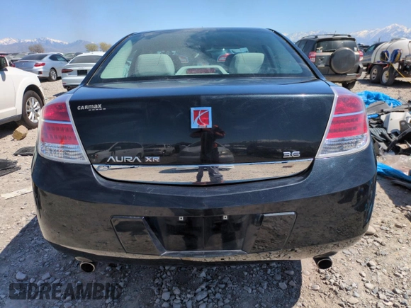 2009 Saturn Aura XR with VIN 1G8ZX57749F204744, listed as a Copart auction lot 53164185 with 101,918 mi miles and Salvage Title. Bid and sale history available at DreamBid. Image 6.