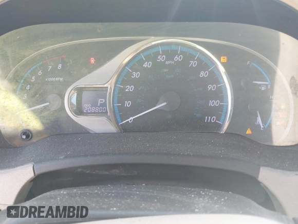 2011 Toyota Sienna XLE AAS with VIN 5TDYK3DC4BS013644, listed as a IAAI auction lot 41905759 with 208,800 mi miles and . Bid and sale history available at DreamBid. Image 7.