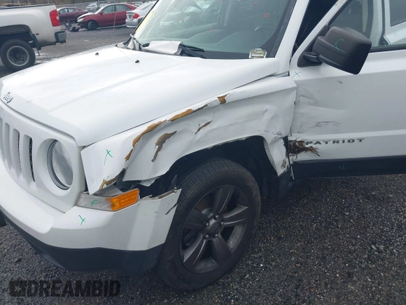 2015 Jeep Patriot High Altitude with VIN 1C4NJRFB4FD348451, listed as a IAAI auction lot 41954637 with 108,173 mi miles and . Bid and sale history available at carsss.com. Image 6.