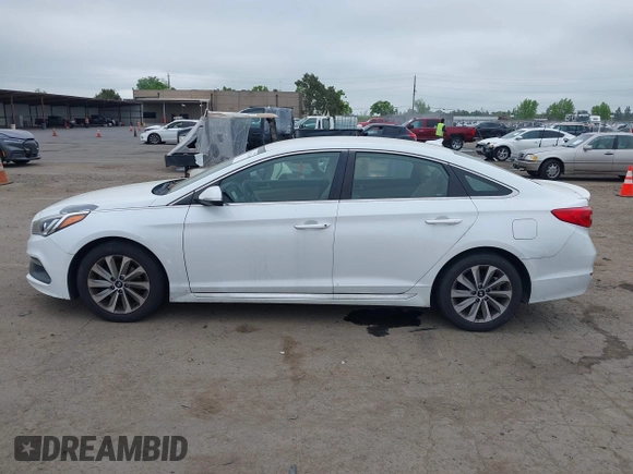 2017 Hyundai Sonata Sport with VIN 5NPE34AFXHH450678, listed as a IAAI auction lot 42078116 with 100,756 mi miles and . Bid and sale history available at DreamBid. Image 14.