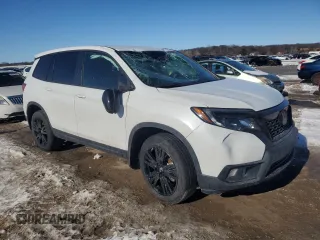 2021 Honda Passport Sport with VIN 5FNYF8H20MB010766, listed as a Copart auction lot 88432445 with 62,132 mi miles and Salvage title. Bid and sale history available at DreamBid. Image 4.