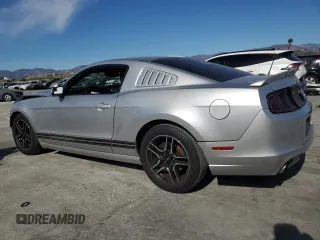 2014 Ford Mustang V6 with VIN 1ZVBP8AM8E5284876, listed as a Copart auction lot 46442325 with 120,078 mi miles and Salvage Title. Bid and sale history available at carsss.com. Image 2.