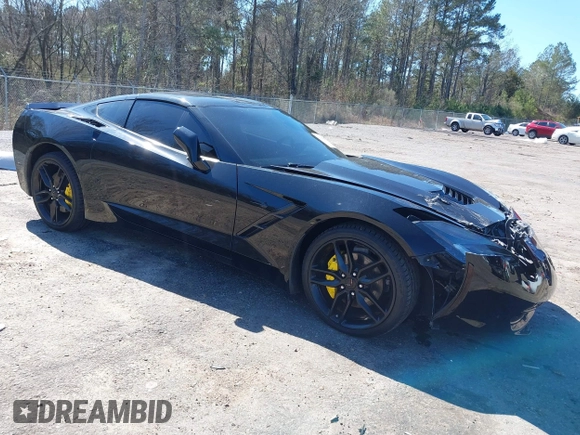 2016 Chevrolet Corvette 1LT with VIN 1G1YB2D77G5116429, listed as a IAAI auction lot 41608805 with 115,521 mi miles. Bid and sale history available at carsss.com. Image 1.