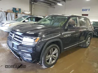 2019 Volkswagen Atlas SEL R-Line z VIN 1V2RR2CA6KC564779, wystawiony jako Copart lot #52622765 z przebiegiem 52 615 mil mil oraz Szkoda całkowita • Salvage title. Historia ofert i sprzedaży dostępna na DreamBid. Obrazek 1.