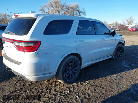 2018 Dodge Durango SRT with VIN 1C4SDJGJ7JC416340, listed as a IAAI auction lot 41624742 with 116,475 mi miles and . Bid and sale history available at DreamBid. Image 4.