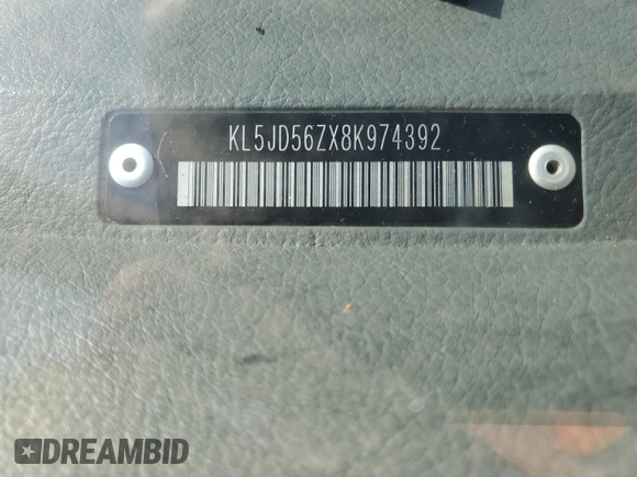 2008 Suzuki Forenza z VIN KL5JD56ZX8K974392, wystawiony jako Copart lot #64694854 z przebiegiem 145 180 mil mil oraz Szkoda całkowita • Salvage title. Historia ofert i sprzedaży dostępna na DreamBid. Obrazek 14.