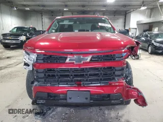 2024 Chevrolet Silverado 1500 with VIN 1GCRDEED2RZ401790, listed as a Copart auction lot 50150575 with 7,244 mi miles and Salvage Title. Bid and sale history available at DreamBid. Image 5.