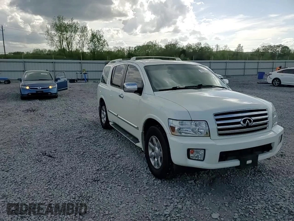 2005 Infiniti QX56 with VIN 5N3AA08C85N803975, listed as a Copart auction lot 51821625 with 146,924 mi miles and Salvage Title. Bid and sale history available at DreamBid. Image 12.