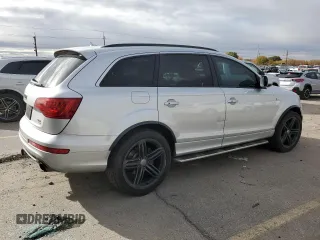 2014 Audi Q7 3.0T S line Prestige with VIN WA1DGBFE9ED004764, listed as a Copart auction lot 79079364 with 74,001 mi miles and Salvage Title. Bid and sale history available at carsss.com. Image 3.