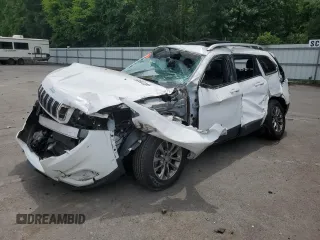 2019 Jeep Cherokee Latitude Plus with VIN 1C4PJMLN0KD372668, listed as a Copart auction lot 60802365 with Not provided miles and Salvage title. Bid and sale history available at DreamBid. Image 1.