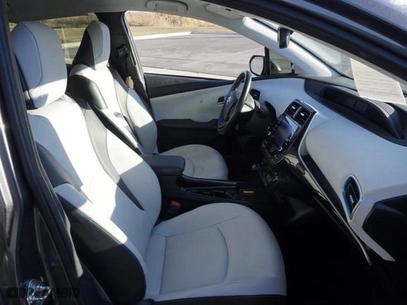2022 Toyota Prius LE with VIN JTDL9MFU7N3037119, listed as a Copart auction lot 44182575 with 51,417 mi miles and Salvage Title. Bid and sale history available at carsss.com. Image 5.