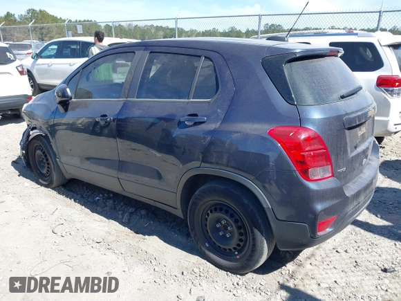 2018 Chevrolet Trax LS with VIN 3GNCJKSB9JL150575, listed as a IAAI auction lot 41693776 with 71,483 mi miles. Bid and sale history available at carsss.com. Image 3.