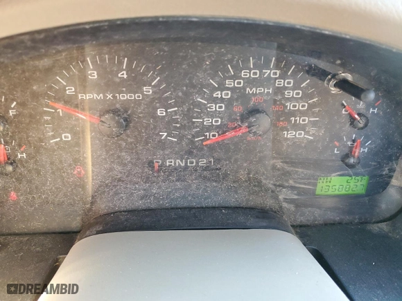 2005 Ford F-150 XLT with VIN 1FTPW12575FB16974, listed as a Copart auction lot 45990215 with 135,882 mi miles and Salvage Title. Bid and sale history available at carsss.com. Image 9.