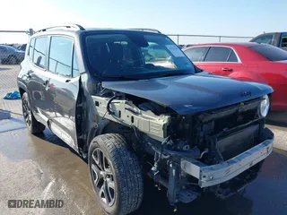 2017 Jeep Renegade Latitude with VIN ZACCJABB6HPG45899, listed as a IAAI auction lot 41531935 with 110,533 mi miles. Bid and sale history available at carsss.com. Image 1.
