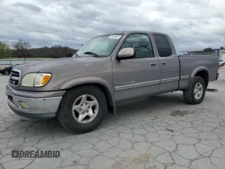 2001 Toyota Tundra Limited with VIN 5TBRT38121S201676, listed as a Copart auction lot 49929835 with 271,168 mi miles and Salvage Title. Bid and sale history available at carsss.com. Image 1.