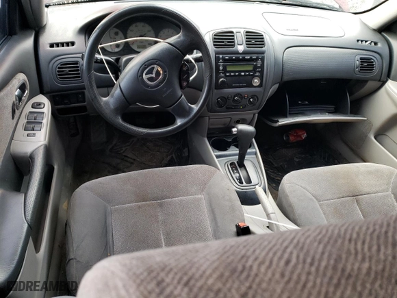 2003 Mazda Protege DX with VIN JM1BJ226231137913, listed as a Copart auction lot 44426935 with 237,221 mi miles and Salvage Title. Bid and sale history available at carsss.com. Image 8.