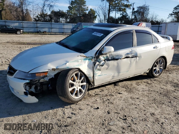 2006 Acura TSX Navi with VIN JH4CL969X6C005369, listed as a Copart auction lot 46983135 with 271,643 mi miles and Salvage title. Bid and sale history available at DreamBid. Image 1.