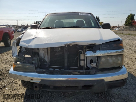 2008 Chevrolet Colorado LS with VIN 1GCCS19E388209189, listed as a Copart auction lot 74393634 with 158,372 mi miles and Clean Title. Bid and sale history available at carsss.com. Image 5.