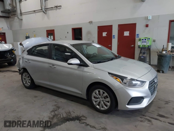 2018 Hyundai Accent SE with VIN 3KPC24A37JE034940, listed as a IAAI auction lot 41927667 with 87,906 mi miles. Bid and sale history available at carsss.com. Image 1.