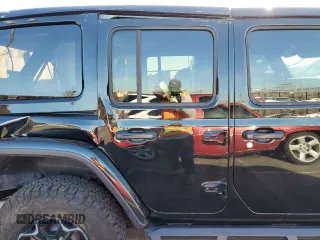 2022 Jeep Wrangler Unlimited Rubicon with VIN 1C4JJXR64NW198894, listed as a Copart auction lot 49899255 with 25,120 mi miles and Salvage title. Bid and sale history available at DreamBid. Image 11.