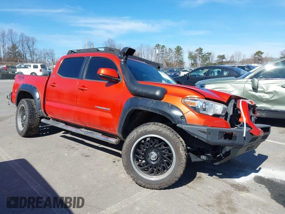 2017 Toyota Tacoma SR5 with VIN 5TFAZ5CN3HX023869, listed as a IAAI auction lot 41661581 with 158,145 mi miles and . Bid and sale history available at carsss.com. Image 1.