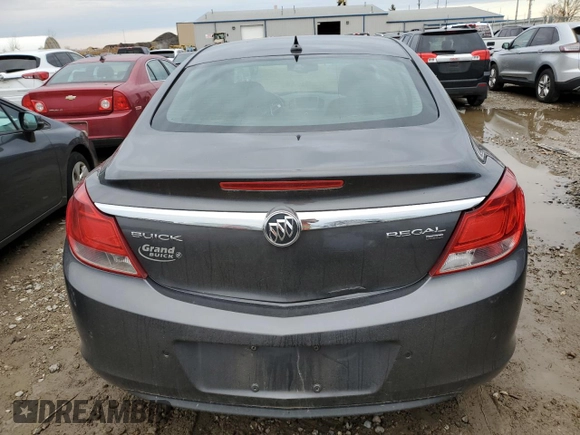 2011 Buick Regal CXL RL6 with VIN W04GU5GC6B1007199, listed as a Copart auction lot 81301984 with 83,987 mi miles and Clean Title. Bid and sale history available at carsss.com. Image 6.
