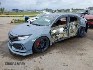 2019 Honda Civic Type R Touring z VIN SHHFK8G7XKU206080, wystawiony jako Copart lot #54005174 z przebiegiem 40 665 mil mil oraz Szkoda całkowita • Salvage title. Historia ofert i sprzedaży dostępna na DreamBid. Obrazek 1.
