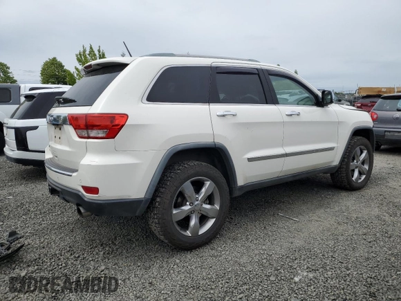 2011 Jeep Grand Cherokee Overland with VIN 1J4RR6GT9BC696319, listed as a Copart auction lot 56914185 with 211,661 mi miles and Salvage title. Bid and sale history available at DreamBid. Image 3.