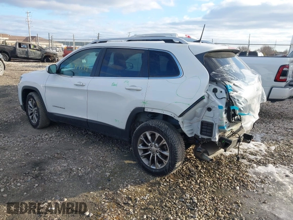 2019 Jeep Cherokee Altitude with VIN 1C4PJLLX0KD383858, listed as a IAAI auction lot 41414144 with 78,013 mi miles. Bid and sale history available at carsss.com. Image 3.